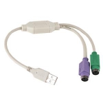 Adapteris USB/2PS2 Gembird UAPS12
