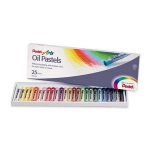 Krītiņi eļļas OIL PASTELS 25 krāsas