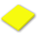 Līmlapiņas 76x76mm,  neon dzeltenas