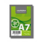 Bloknots A7/100 lapas rūtiņu no pārstrādāta papīra Aurora