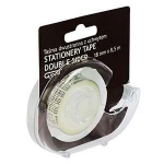 Līmlente 18mmx8.5m divpusēja caurspīdīga