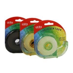 Līmlente 18mmx36m caurspīdīga ar turētāju