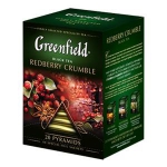 GREENFIELD Redberry Crumble 20 x 1.8g.