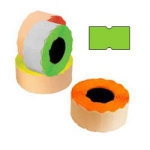 Marķēšanas lente 21.5x12mm zaļa,  1000uzl./rul.