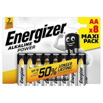 Baterijas AA LR06 Alkaline 8gab. Energizer