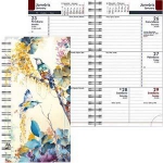 Kabatas kalendārs MIDI Spiral Design Blue Bird Nedēļa Timer
