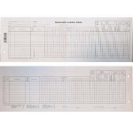 Darba laika uzskaites tabula 1/2 A3,  10 loksnes